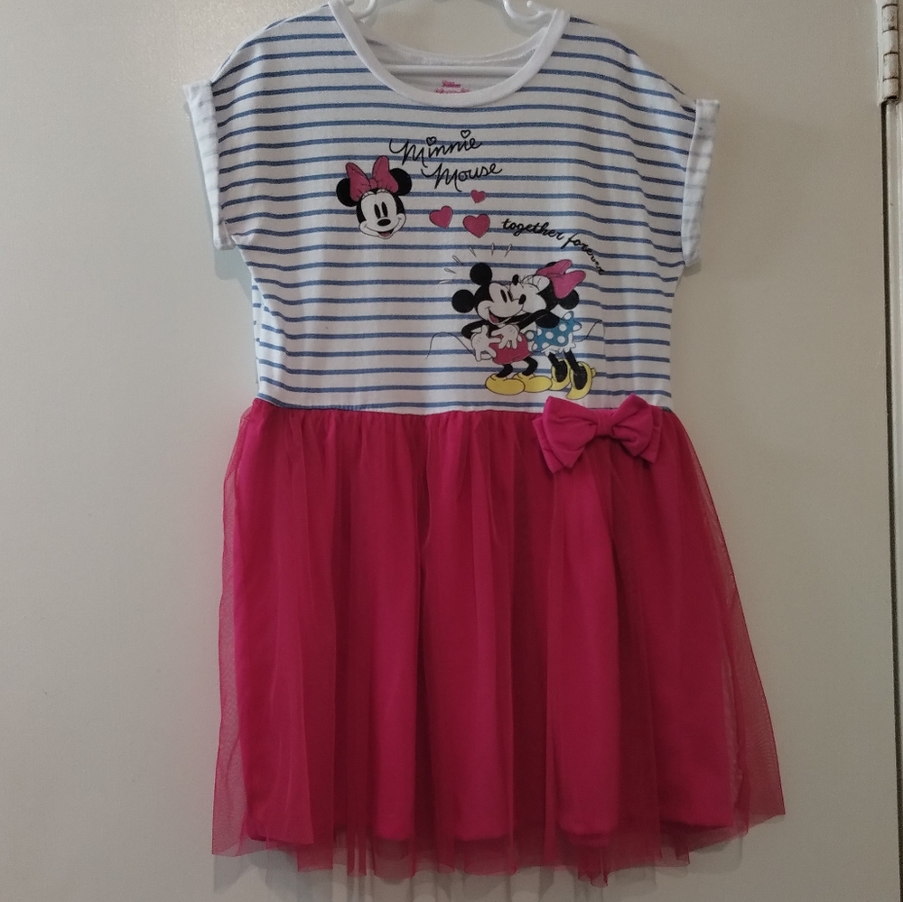 Minnie And Mickey Together Forever Dress Size 8